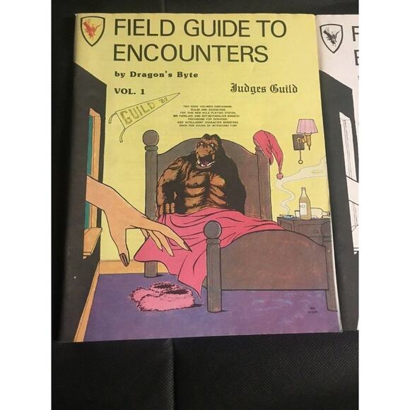 Dungeons & Dragons Judges Guild Field Guide to Encounters Vol 1 & 2 Vintage RPG - Picture 2 of 11